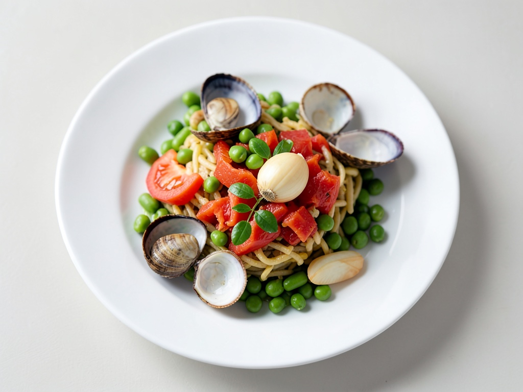 Riso aromatico con cozze