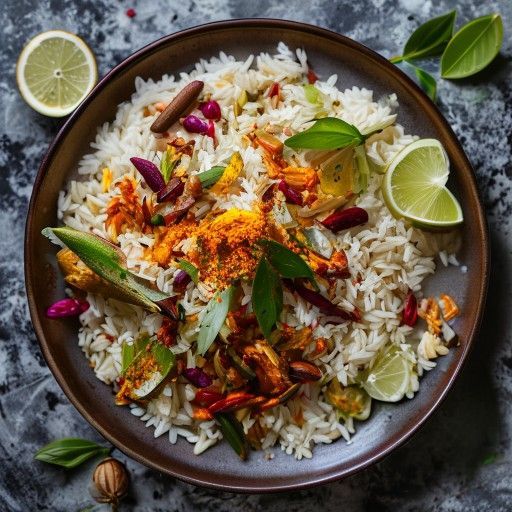 Riso Basmati aromatico con zafferano e spezie