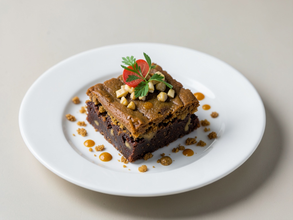 Brownie al zucca senza glutine