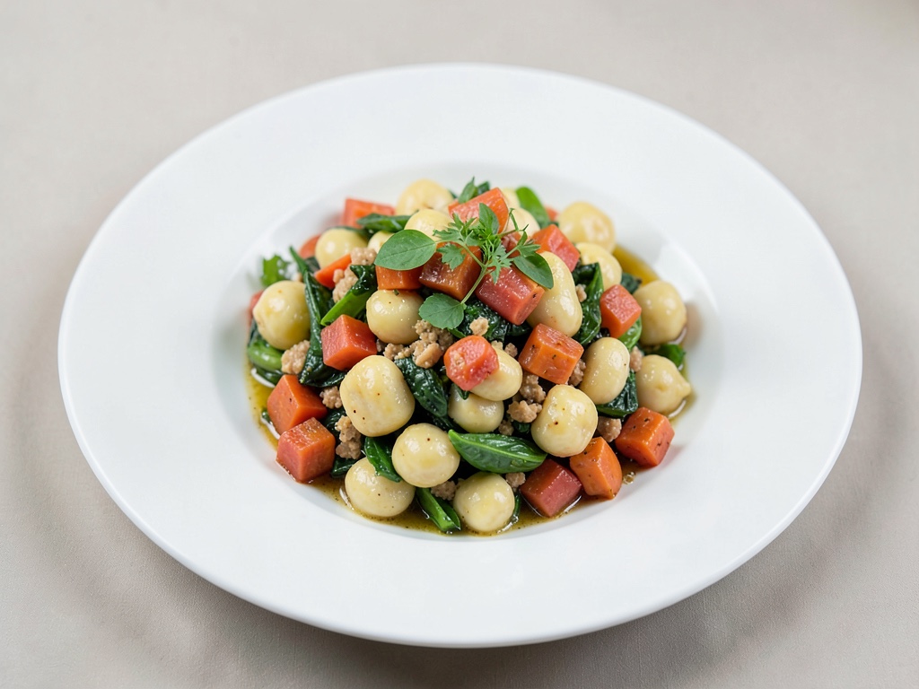 Insalata di Gnocchi alla Frutta