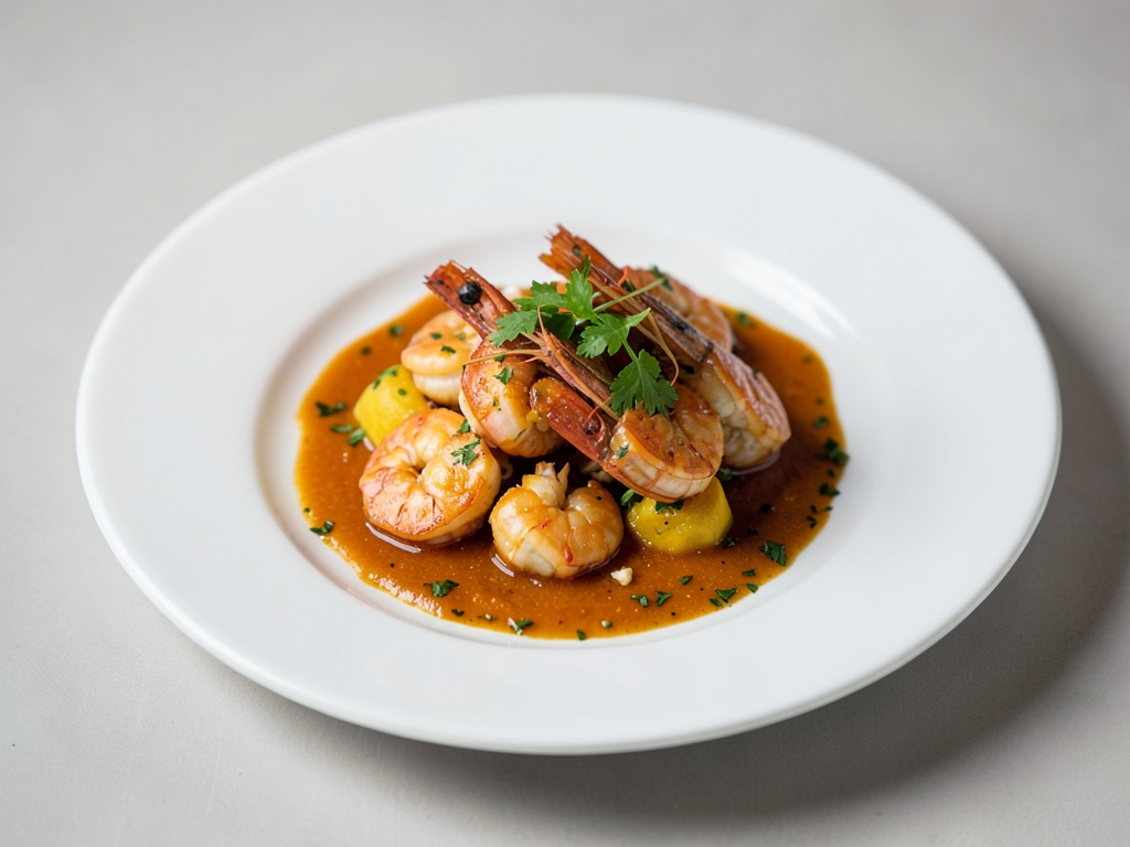 Estofado de Gambas de Goa