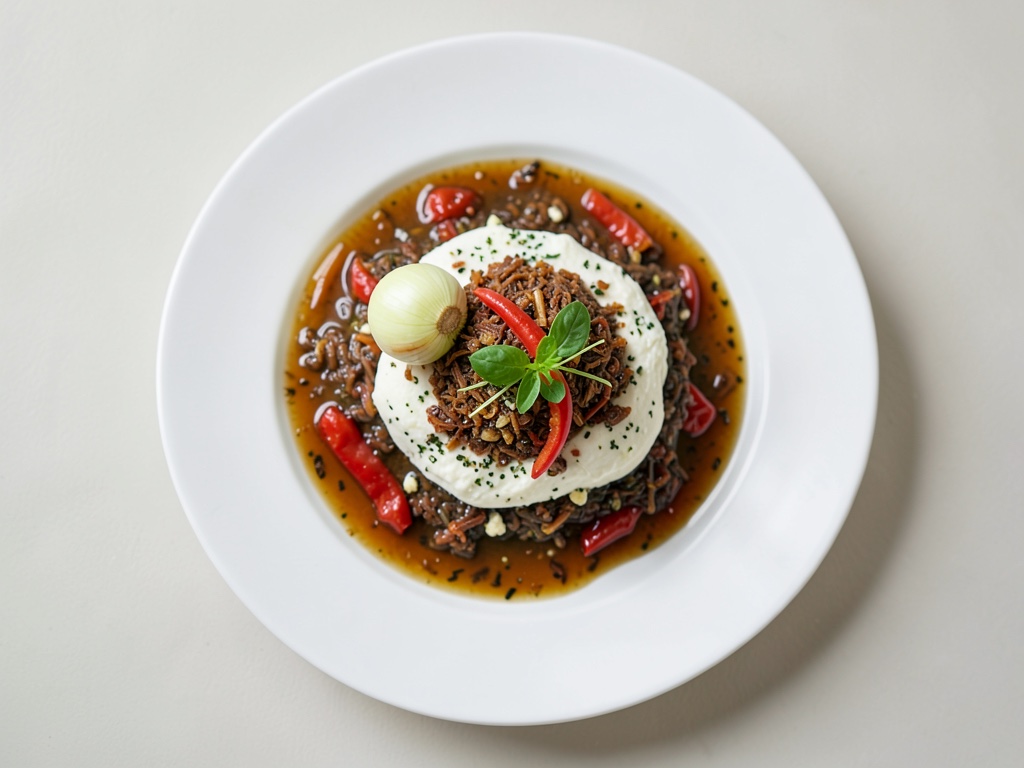 Salsa cremosa al Gorgonzola e Spinaci con Peperoncino