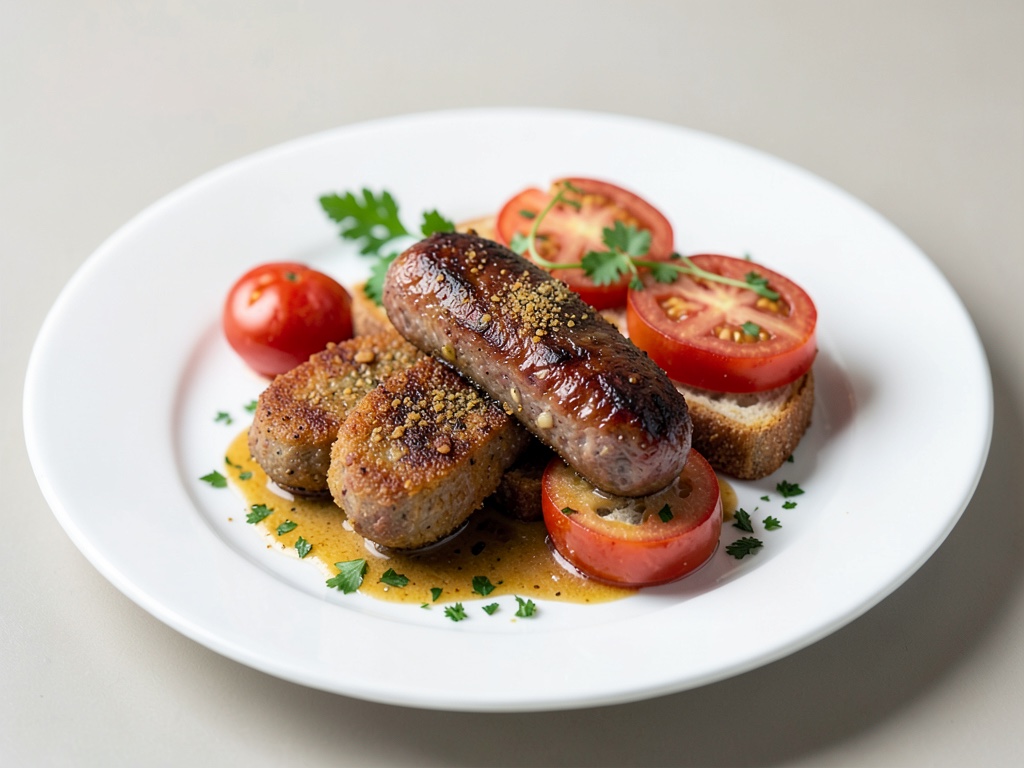 Pains croustillants aux saucisses de Francfort et tomates