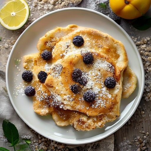 Überbackene Quark-Pfannkuchen