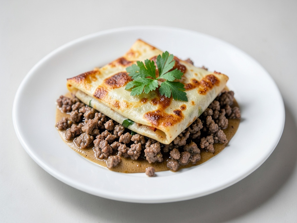 Tortilla Wraps al forno con carne macinata