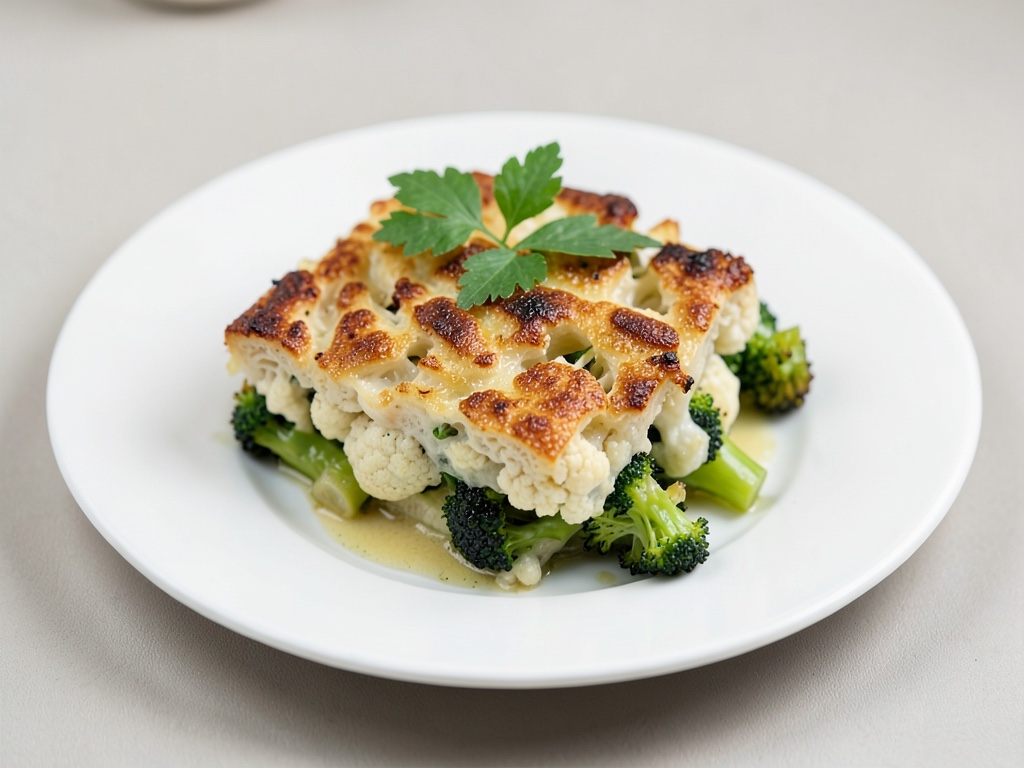 Cavolfiore e broccoli gratinati croccanti
