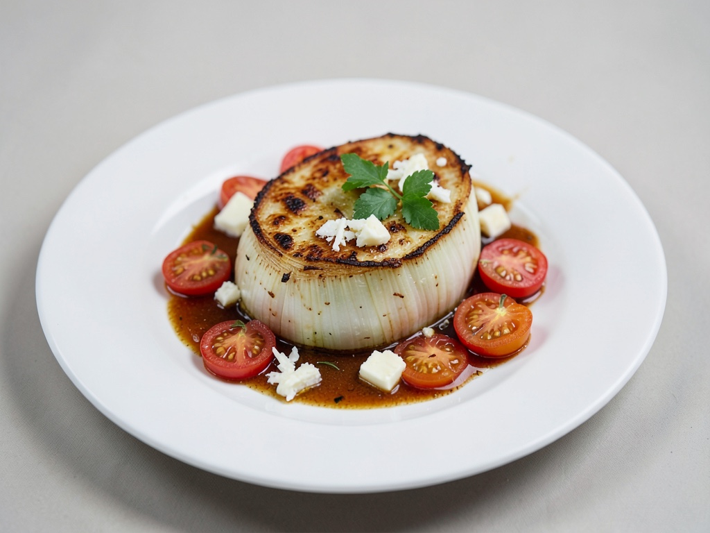 Finocchi gratinati con pomodori e formaggio