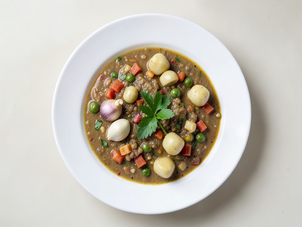 Zuppa di orzo e verdure