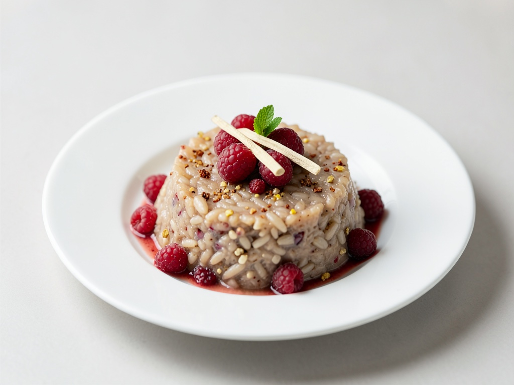 Porridge di Perlato ai Lamponi con Vaniglia