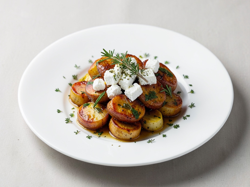 Verdure al forno con Feta e Timo