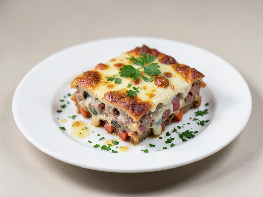 Classica moussaka greca al forno