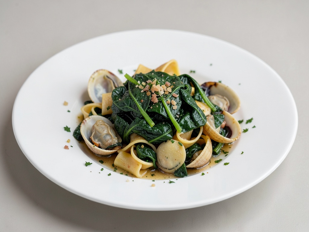 Grandi conchiglie ripiene di spinaci