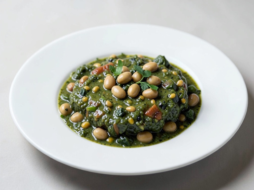 Minestrone verde fresca con fave