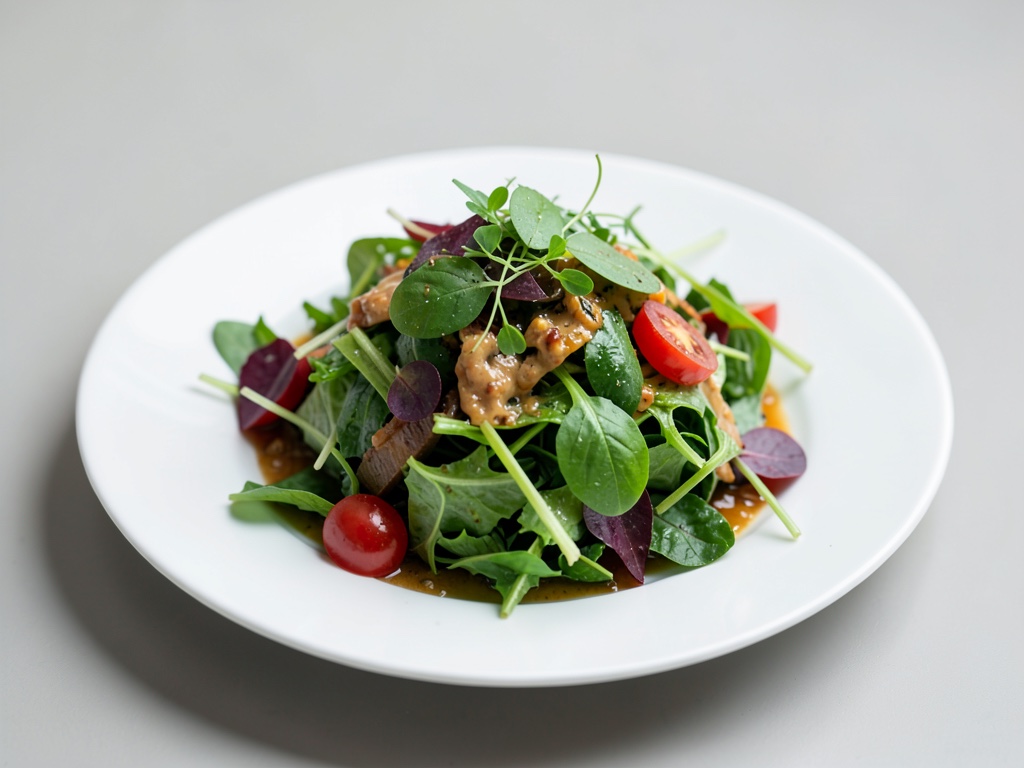 Fresco insalata verde di potenza