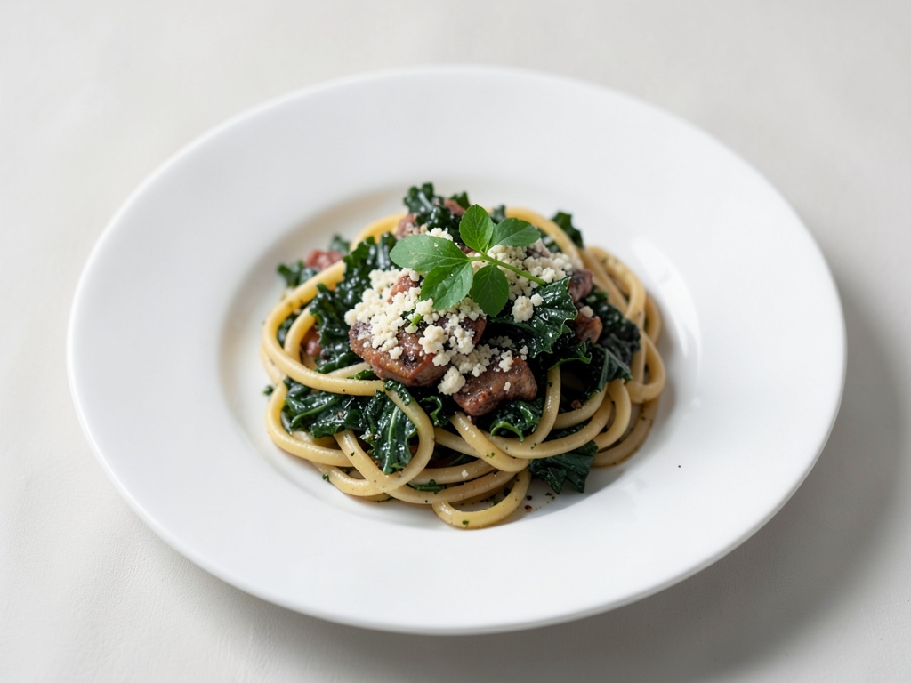 Orecchiette con cavolo riccio e gorgonzola