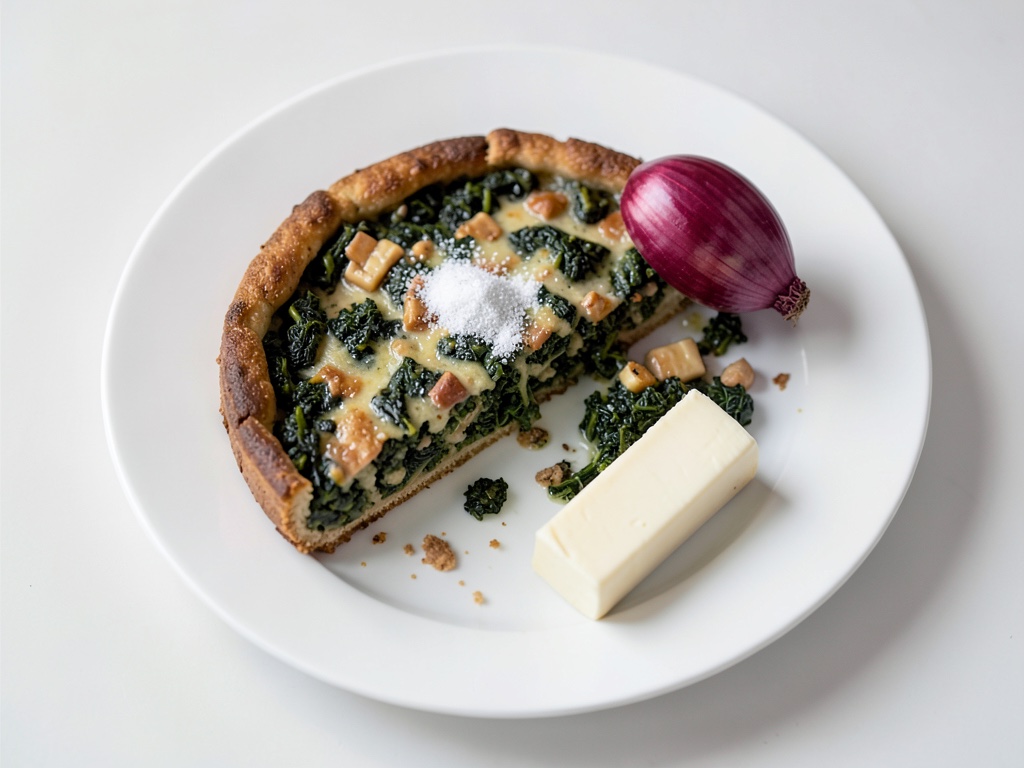 Quiche croccante ai cavoli ricci
