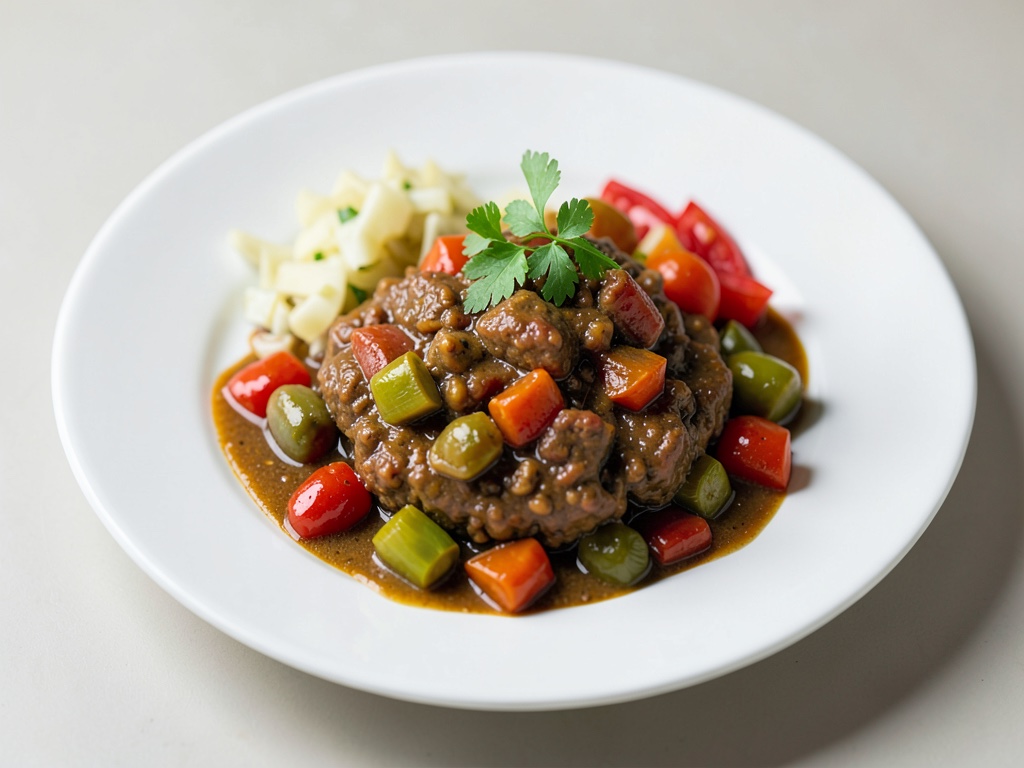 Gulasco di Szegedino con crauti e peperoni
