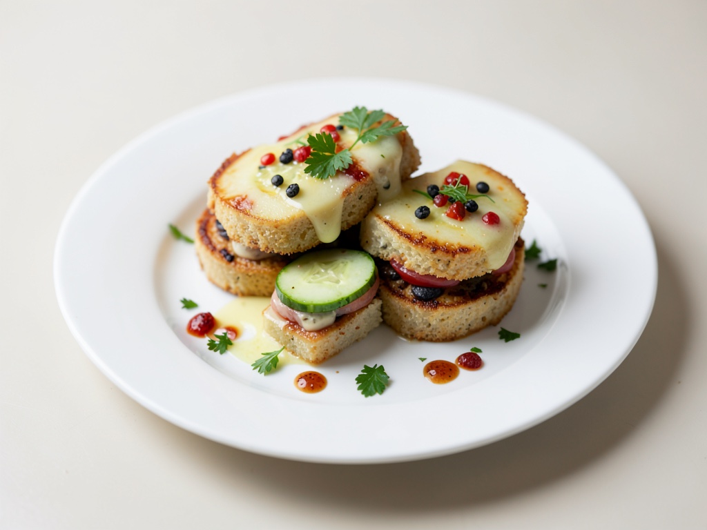 Sandwich di cetrioli e surimi