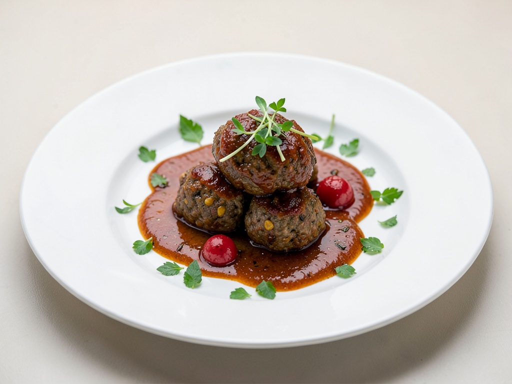 Polpette di carne macinata orientali