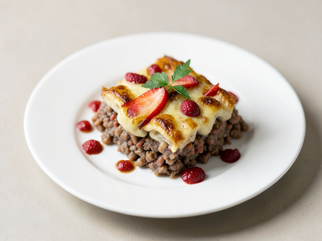 Gratin di Mela e Carne Macinata
