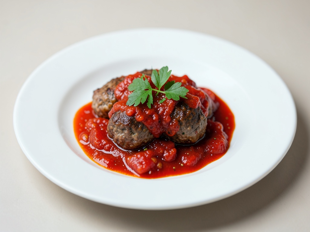 Polpette greche al sugo di pomodoro