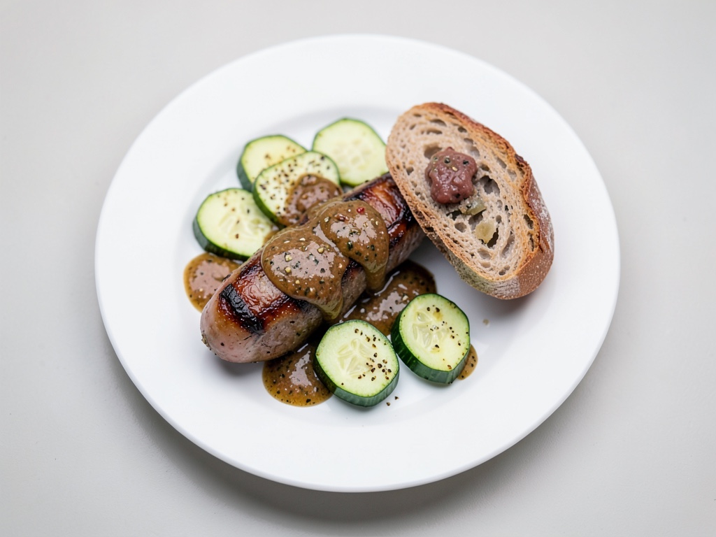 Spiedini di carne con dip allo yogurt all'aglio