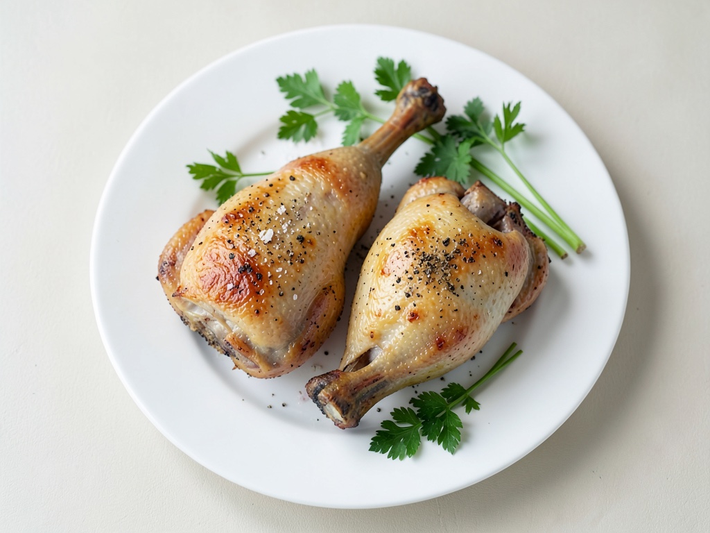 Pollo arrosto croccante con glassa di miele e paprika
