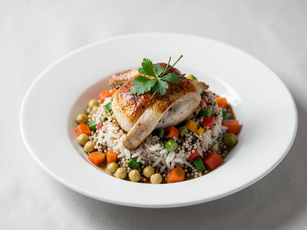 Bowl di pollo con ceci reis-fit Feelgood con quinoa e verdure
