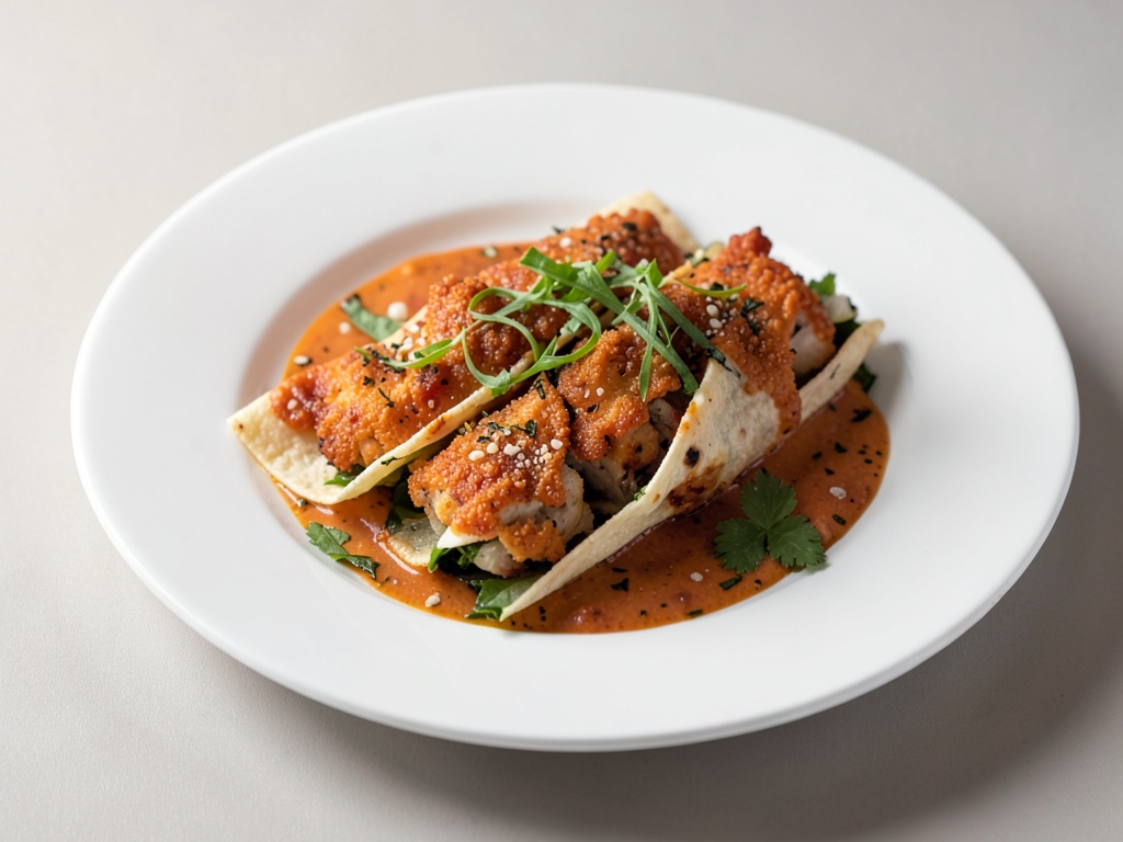 Fajitas de poulet croustillantes