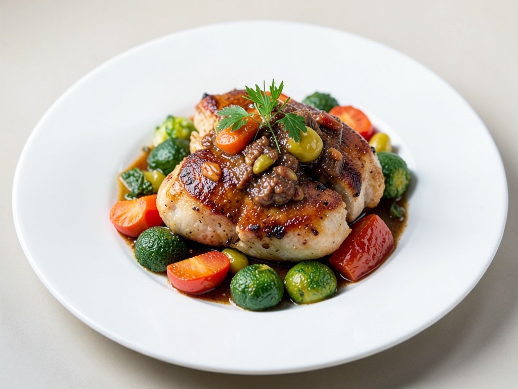 Padella di Pollo e Verdure