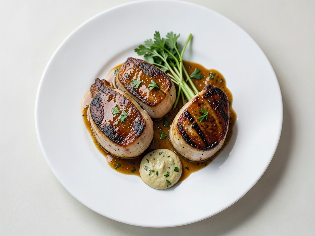 Cosce di pollo con due salse deliziose