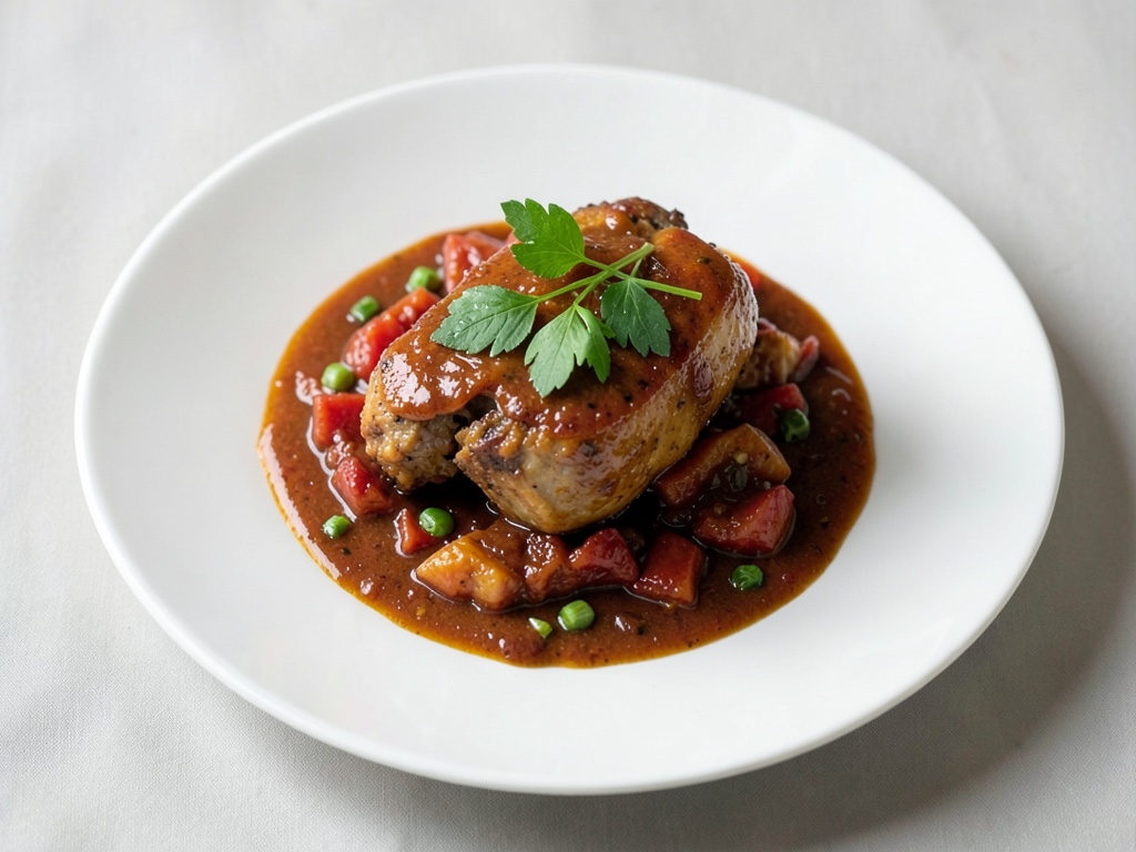 Stufato di Pollo e Peperoni