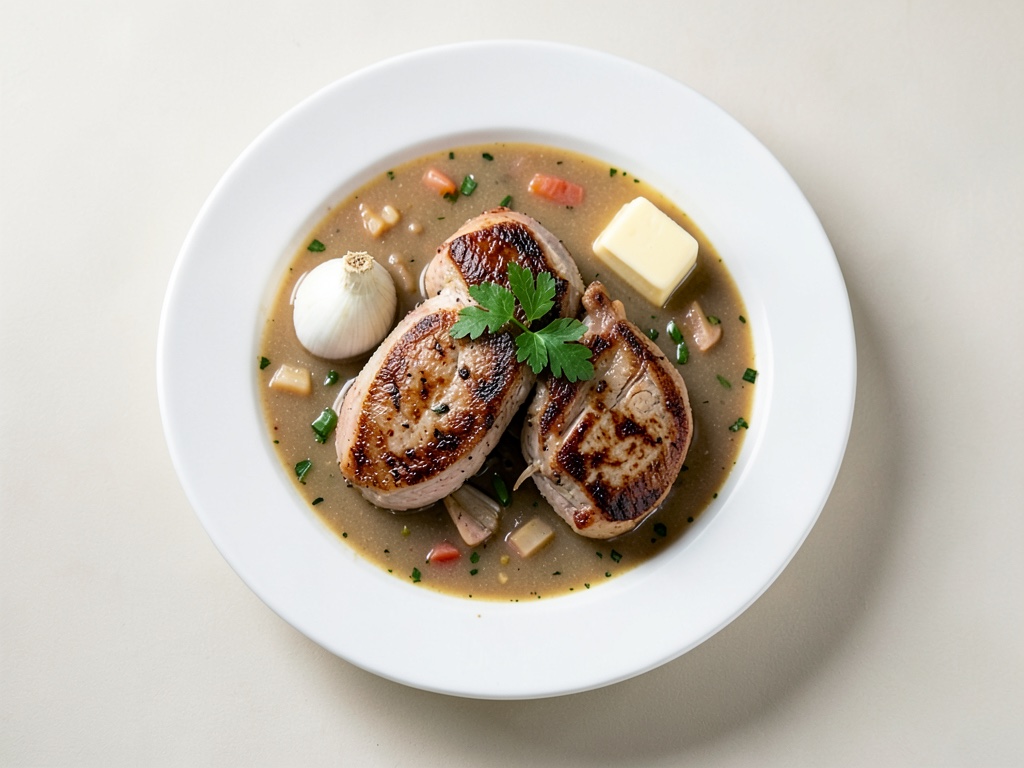 Zuppa cremosa di pollo e riso