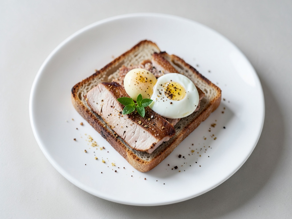 Sandwich sandwiché au poulet croustillant