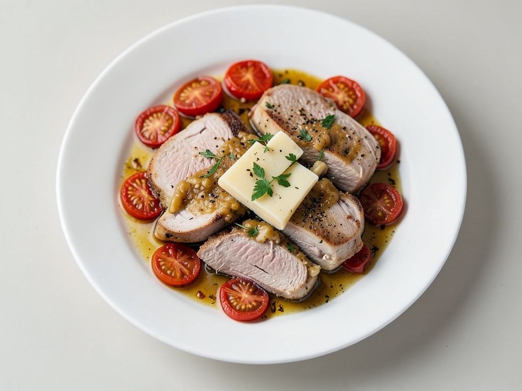 Cremiger Hähnchen-Auflauf mit zwei Geschmacksrichtungen