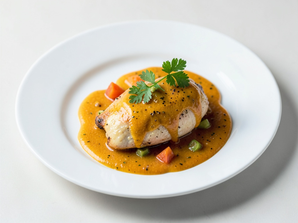 Pollo al miele e lime con salsa alla mango fruttata