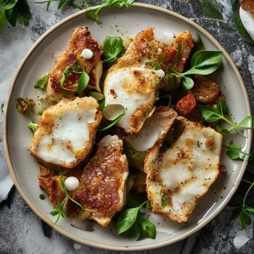 Filet de poulet style Saltimbocca