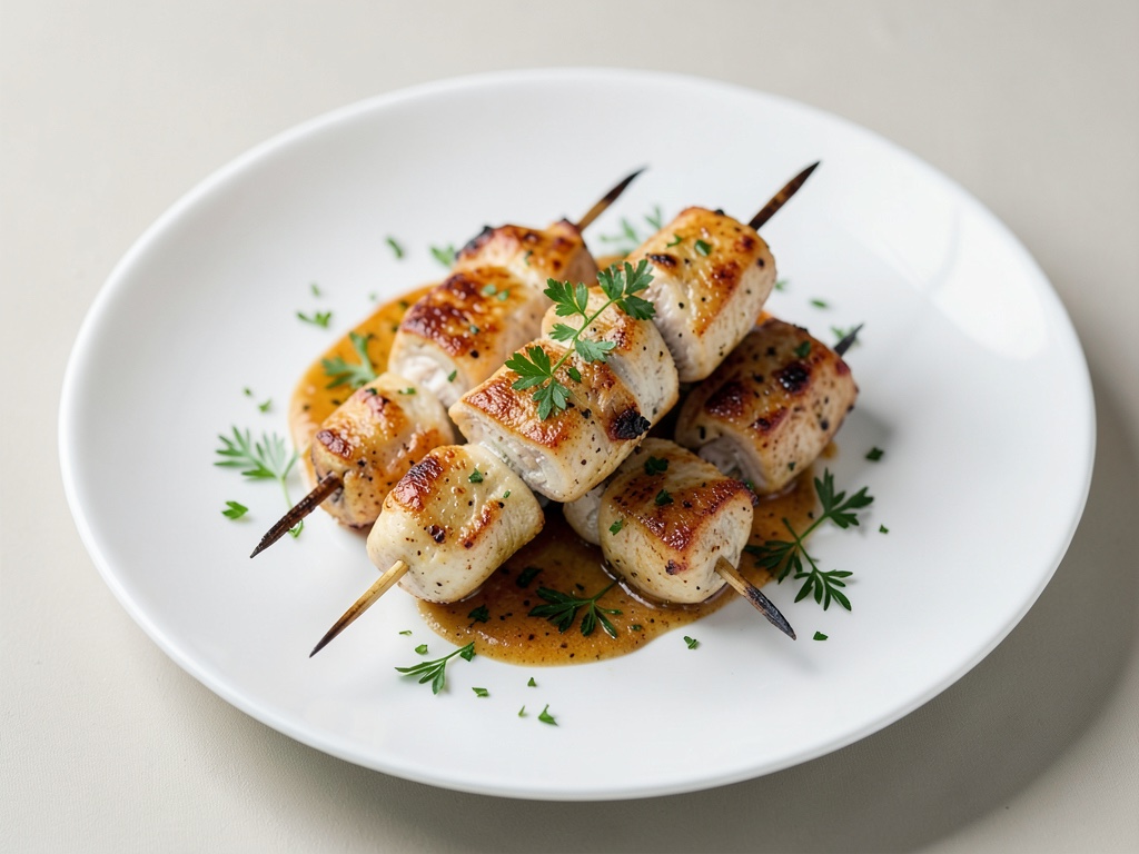 Spiedini di pollo al miele e lime