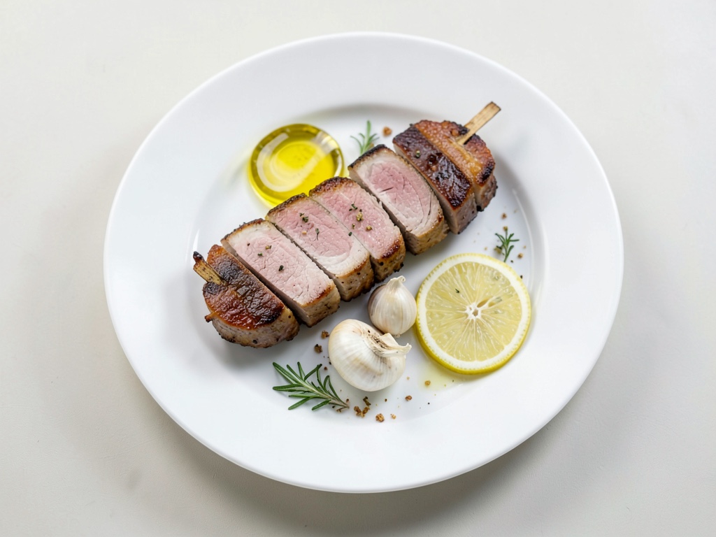 Spiedini di pollo croccanti con verdure
