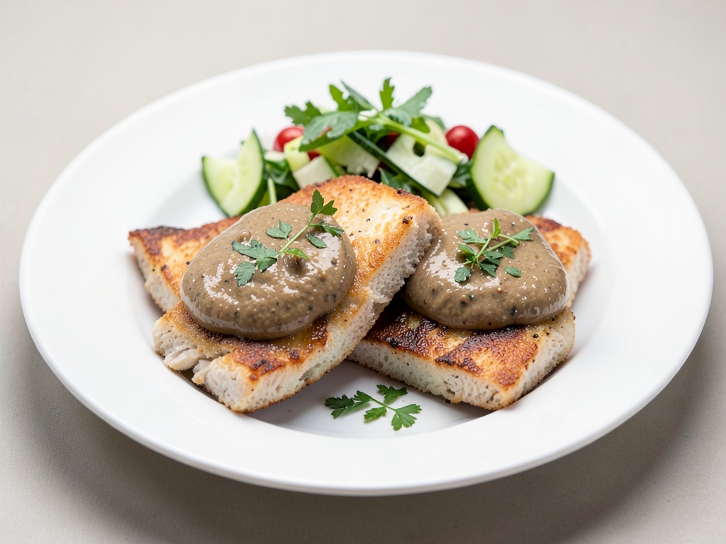 Panini al pesce con maionese remoulade fatta in casa e insalata di cetrioli