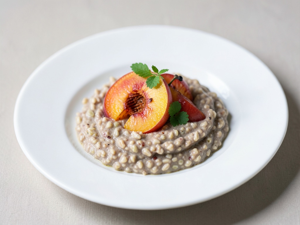 Porridge con albicocca