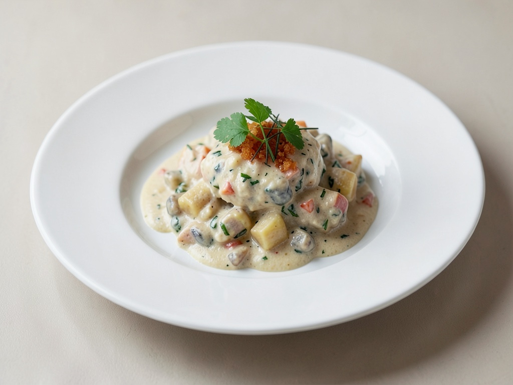 Cremiges Hallimasch-Ragout