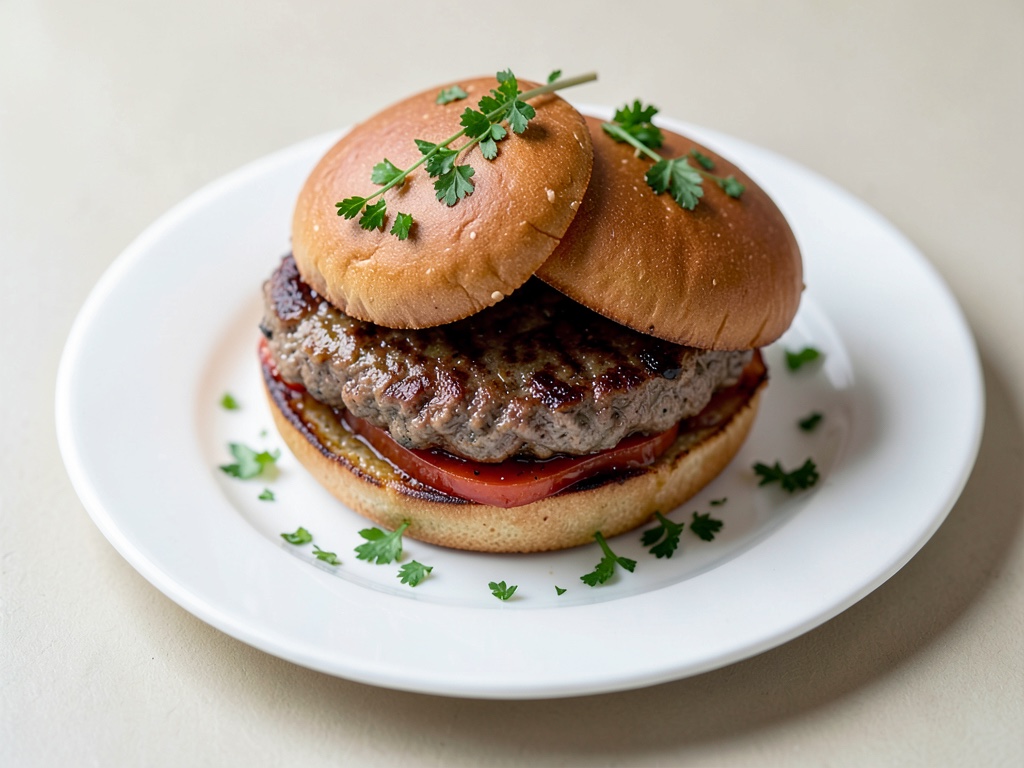 Hamburger classici con polpette fatte in casa