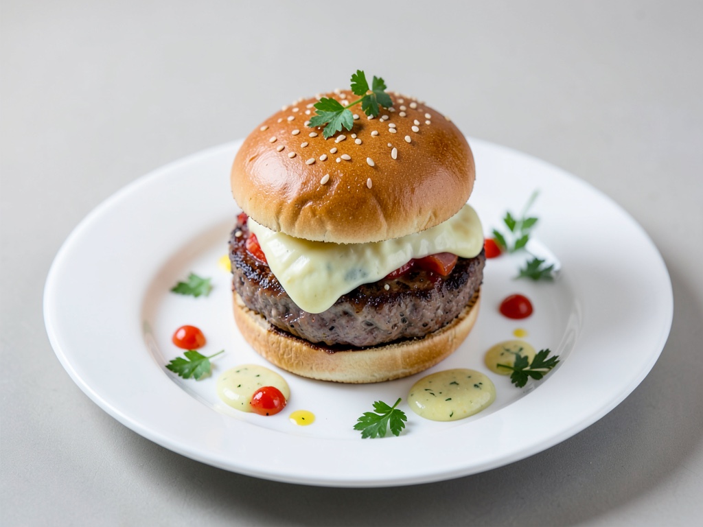 Hamburger veloci con salsa fatta in casa