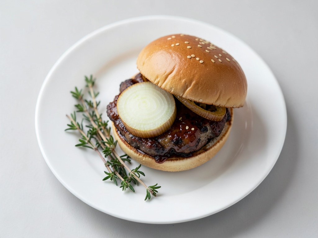 Burger in stile classico