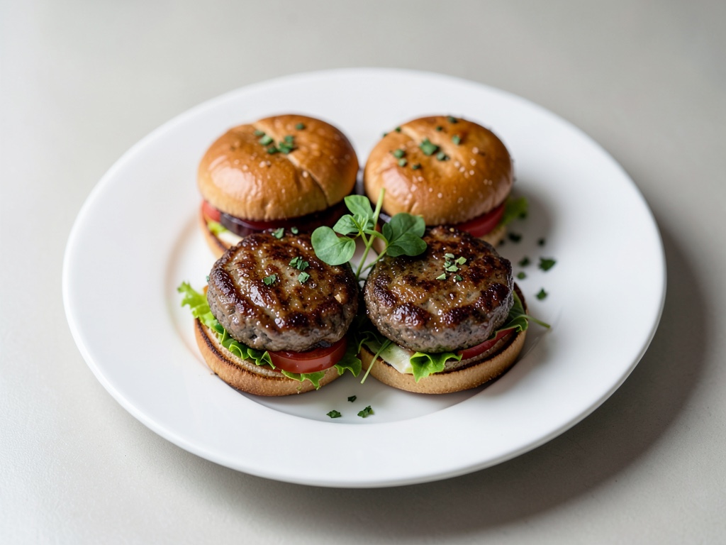 Hamburger classici con polpette fatte in casa