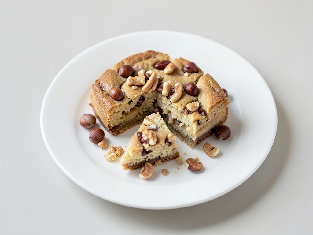 Knuspriger Haselnuss-Käsekuchen