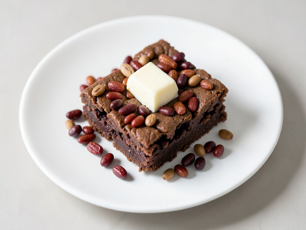 Gesunde Brownies mit kalifornischen Rosinen