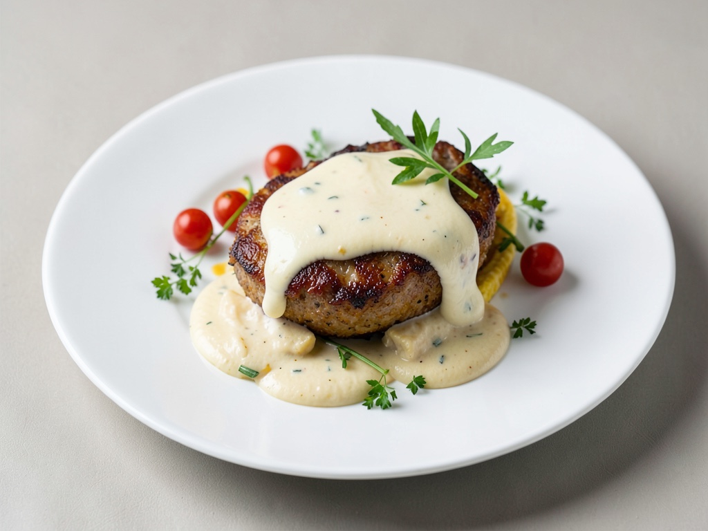 Luccio alla badese con salsa alla panna