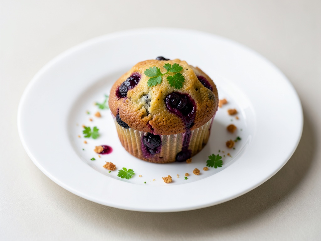 Muffin alle mirtilli succosi